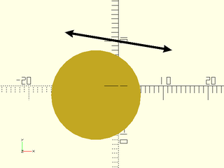 circle\_line\_intersection() Example 4