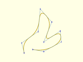 nurbs\_curve() Example 19