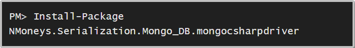 NMoneys MongoDB (legacy) Nuget