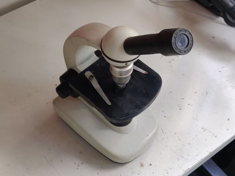 Photo of simple microscope