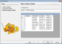 Result set for SELECT statement