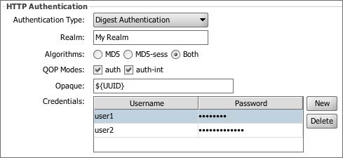 HTTP Auth Digest