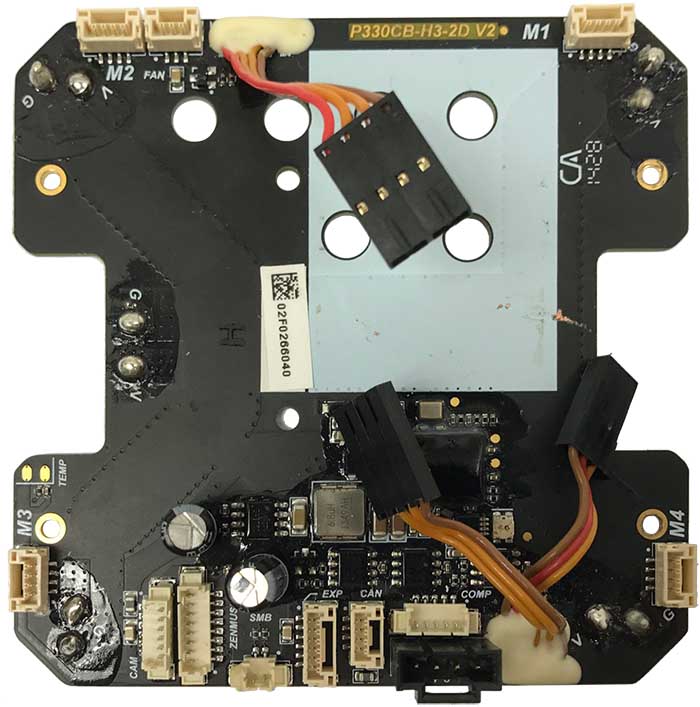 P330 Center H3-2D board v2 top