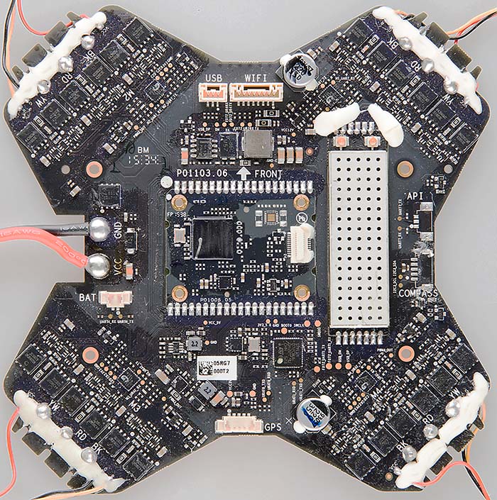 P3C ESC center board v6 A with MC top