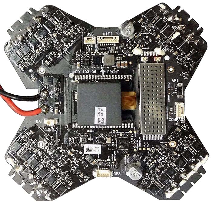 P3C ESC center board v6 C with MC top