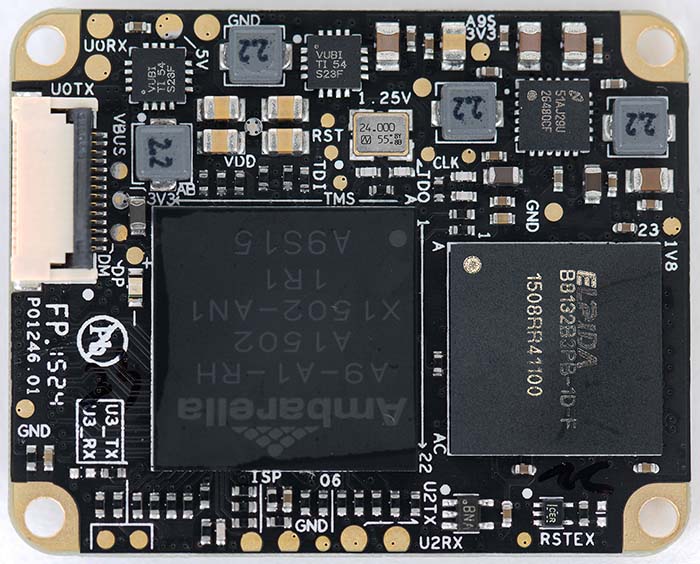 WM321 Camera encoder board v1 A top