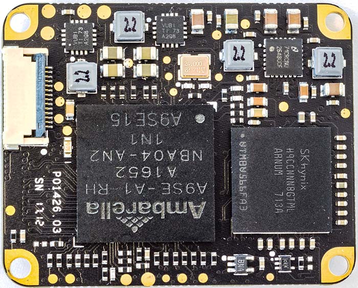 WM321 Camera encoder board v3 A top