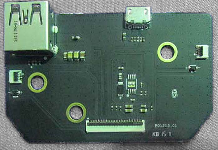 GL300 Connectors usb board v1 top