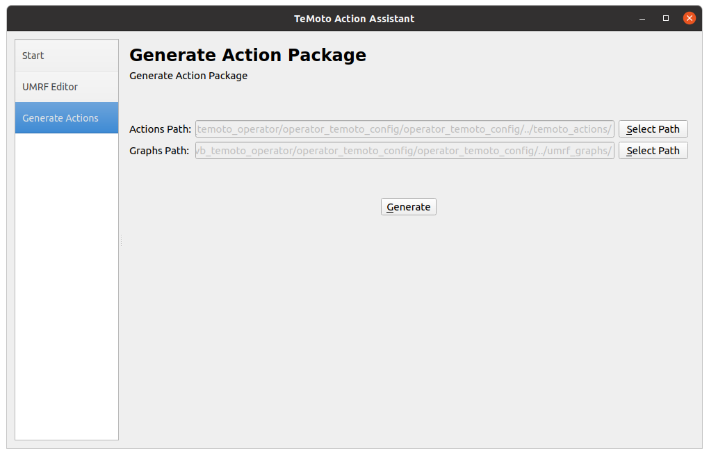 Generate Package