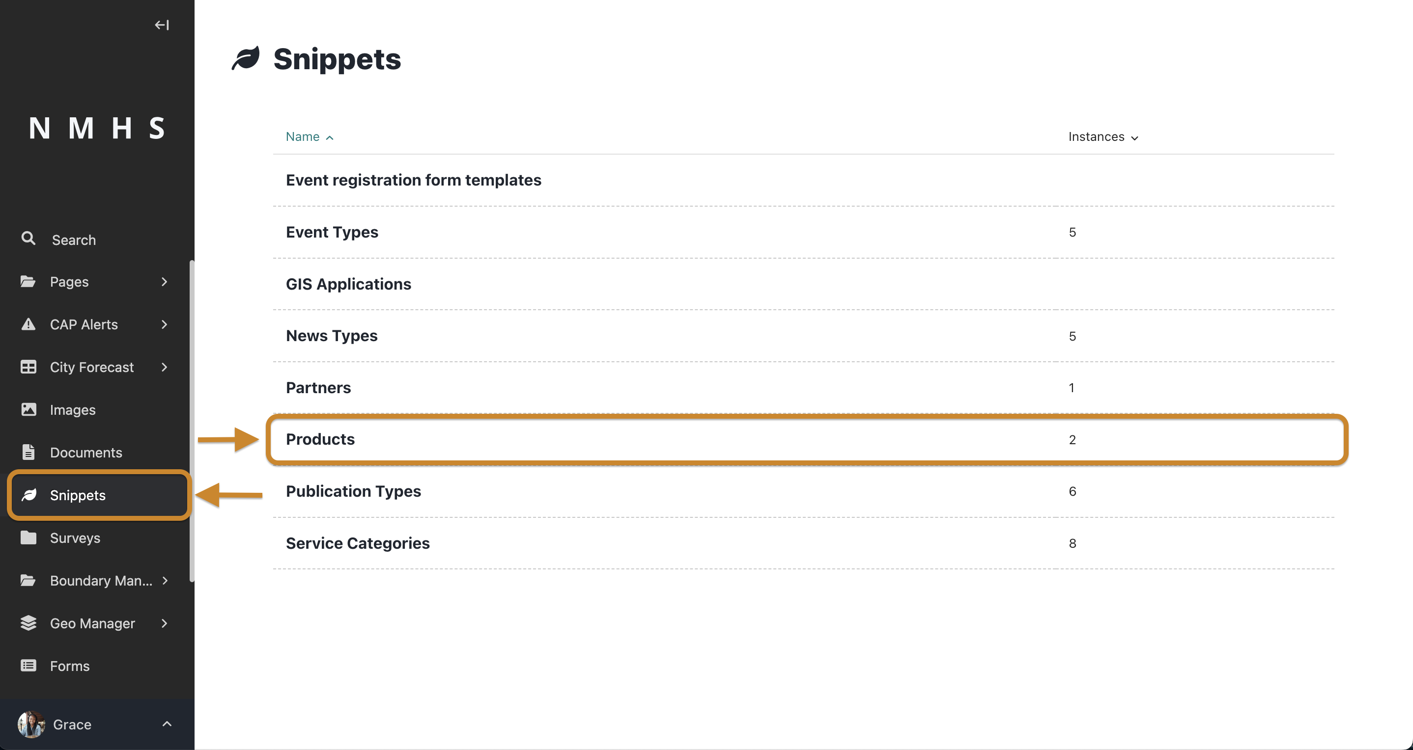 Products Explorer